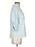 J.Crew Blue 3/4 Sleeve Button-Down Shirt Size 4 - photo 4