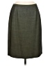 Etcetera Solid Green Casual Skirt Size 8 - photo 1