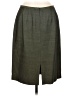 Etcetera Solid Green Casual Skirt Size 8 - photo 2