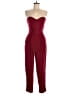 Forever 21 Solid Burgundy Jumpsuit Size M - photo 1
