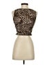 Shein Brown Sleeveless Blouse Size 2 - photo 2