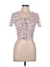 Shein Pink Short Sleeve T-Shirt Size L - photo 1