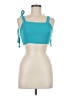 Lulus 100% Rayon Teal Sleeveless Top Size M - photo 1