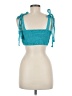 Lulus 100% Rayon Teal Sleeveless Top Size M - photo 2