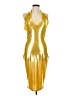 Unbranded Metallic Gold Cocktail Dress Size L - photo 1