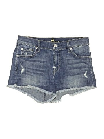 7 For All Mankind Denim Shorts (view 1)