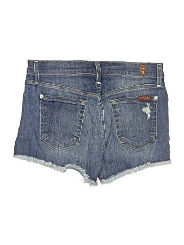 7 For All Mankind Denim Shorts (view 2)