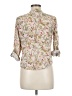 Zara Floral Ivory 3/4 Sleeve Blouse Size M - photo 2