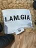 I.AM.GIA 100% Polyester Tan Faux Fur Jacket Size S - photo 6