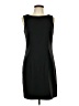 AGB Solid Black Cocktail Dress Size 10 - photo 1