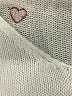 Unbranded 100% Acrylic Hearts White Pullover Sweater Size L - photo 7