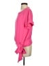 Trina Turk 100% Polyester Pink Short Sleeve Blouse Size XS - photo 5
