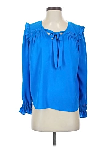 Ann Taylor Long Sleeve Blouse (view 1)