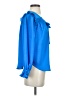 Ann Taylor Blue Long Sleeve Blouse Size S - photo 4
