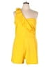 Touch Me Color Block Yellow Romper Size 2X - photo 1