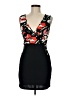Shein Graphic Black Cocktail Dress Size 6 - photo 1