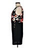 Shein Graphic Black Cocktail Dress Size 6 - photo 5