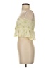 Zara Yellow Sleeveless Blouse Size XS - photo 5