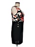 Shein Graphic Black Cocktail Dress Size 6 - photo 4