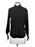 Rails Stars Black Long Sleeve Blouse Size S - photo 1