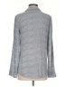 Splendid 100% Rayon Stripes Chevron-herringbone Gray Long Sleeve Blouse Size S - photo 2