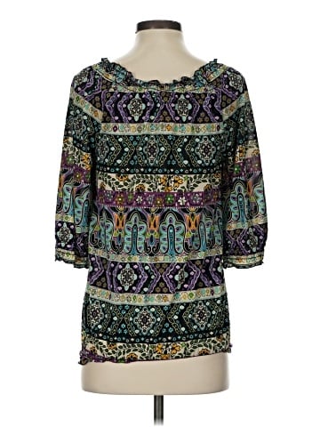 Speechless 3/4 Sleeve Blouse (view 2)