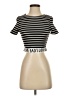 Shein Ivory Short Sleeve Top Size XS - photo 1