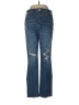 Pilcro Solid Blue Jeans Size 28 waist - photo 1