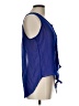Utopia 100% Polyester Blue Sleeveless Blouse Size L - photo 4