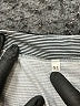 Unbranded Stripes Gray 3/4 Sleeve Blouse Size XL - photo 7