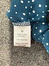Alice Blue 100% Polyester Stars Blue Short Sleeve Blouse Size XS - photo 8