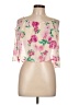 Vijo Couture 100% Polyester Pink 3/4 Sleeve Blouse Size L - photo 1