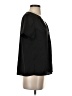 Shein 100% Polyester Black Short Sleeve Blouse Size 4 - photo 4