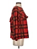 J.Crew 100% Cotton Red Long Sleeve Blouse Size S - photo 4