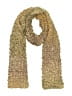 Unbranded Tweed Gold Tan Scarf One size - photo 1