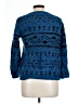 Forever 21 Print Blue Pullover Sweater Size L - photo 2