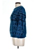 Forever 21 Print Blue Pullover Sweater Size L - photo 5