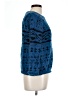 Forever 21 Print Blue Pullover Sweater Size L - photo 4