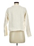 Madewell Chevron-herringbone Ivory Turtleneck Sweater Size M - photo 2