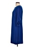 Chetta B Solid Blue Casual Dress Size L - photo 5