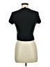 Shein Black Short Sleeve Turtleneck Size M - photo 2