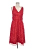 George 100% Polyester Polka Dots Red Casual Dress Size 8 - photo 1