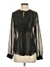 L'Agence Polka Dots Black Long Sleeve Blouse Size Sm (1) - photo 1