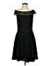 CATHERINE Catherine Malandrino Stripes Black Cocktail Dress Size 10 - photo 1