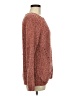 Poof! Tweed Red Pullover Sweater Size M - photo 4
