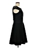 CATHERINE Catherine Malandrino Stripes Black Cocktail Dress Size 10 - photo 4