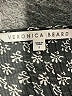 Veronica Beard 100% Silk Black Short Sleeve Silk Top Size 2 - photo 6