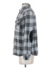 Roots 100% Cotton Plaid Gray Long Sleeve Button-Down Shirt Size S - photo 5
