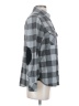 Roots 100% Cotton Plaid Gray Long Sleeve Button-Down Shirt Size S - photo 4