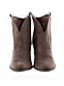 Qupid Brown Tan Ankle Boots Size 7 1/2 - photo 2